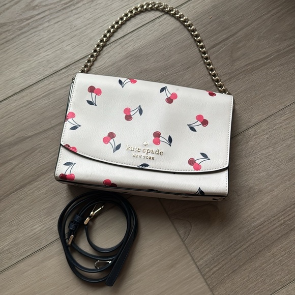 kate spade Handbags - Kate Spade Cherry Print Crossbody Bag